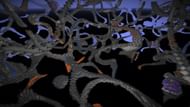 A Noodle Cave seen through spectator mode in Minecraft (Image via Minecraft)